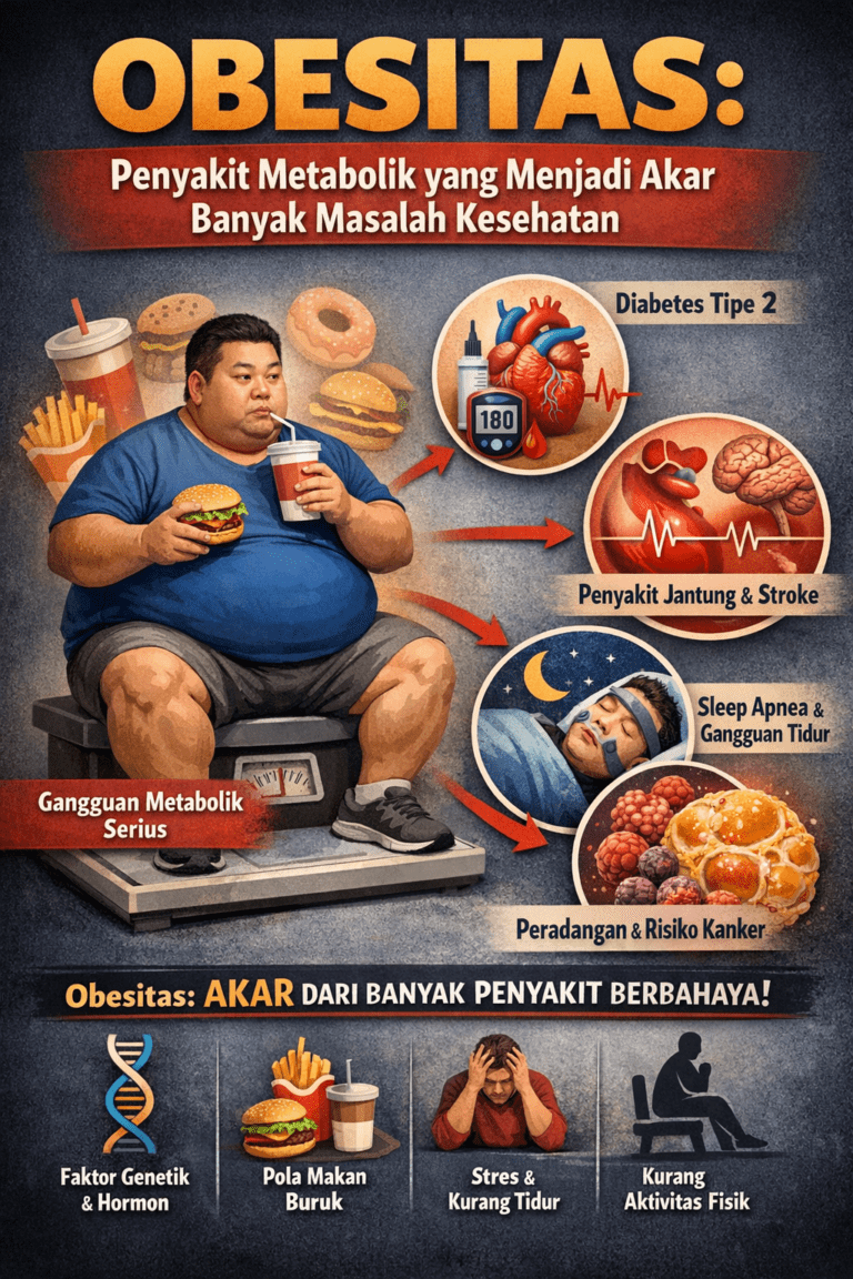 Obesitas: Penyakit Metabolik yang Menjadi Akar Banyak Masalah Kesehatan di tahun 2026