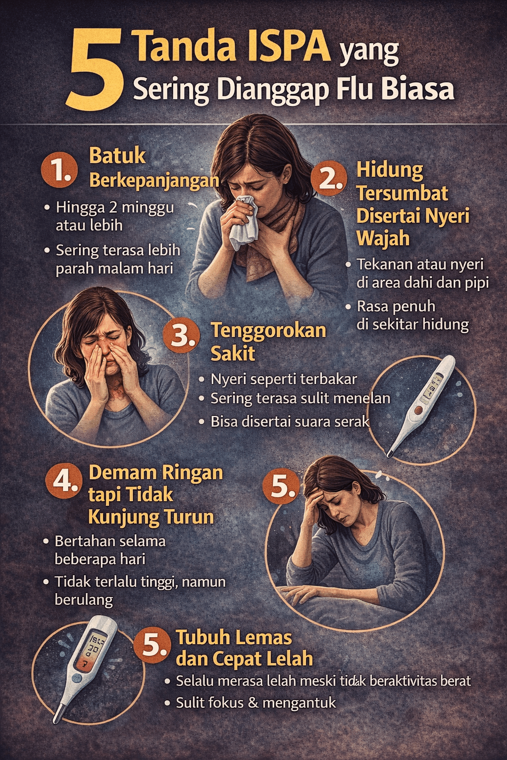 5 Tanda ISPA yang Sering Dianggap Flu Biasa