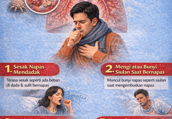 5 Tanda Asma yang Bisa Muncul Tiba-Tiba