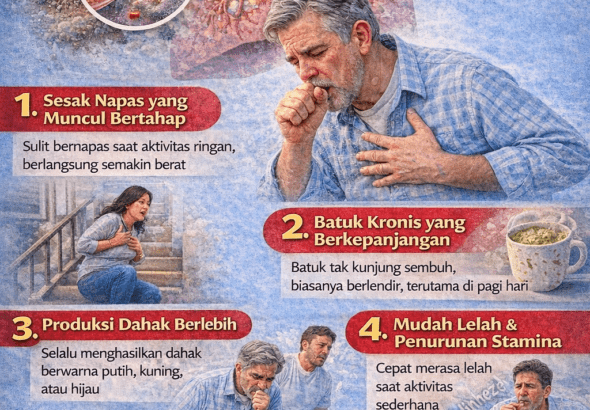 7 Gejala PPOK yang Berkembang Secara Perlahan
