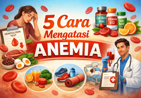 5 Cara Mengatasi Anemia Secara Alami dan Medis untuk Hidup Lebih Sehat
