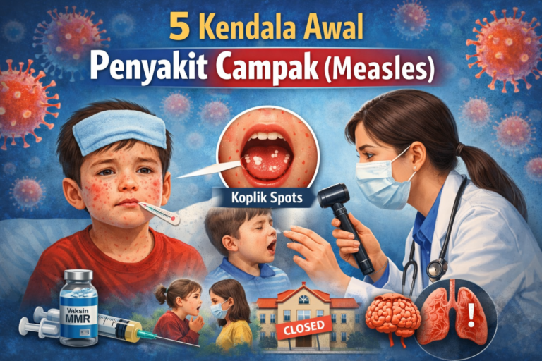5 Kendala Awal Penyakit Campak (Measles) Gejala, Tantangan Diagnosis, dan Cara Mengatasinya