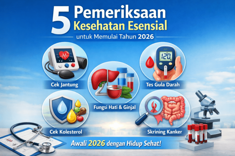 5 Pemeriksaan Kesehatan Esensial untuk Memulai Tahun 2026