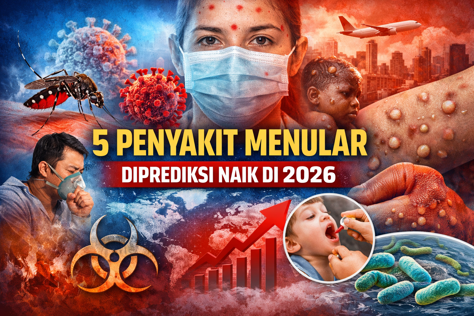5 Penyakit Menular yang Diprediksi Naik di 2026 Menurut Pakar