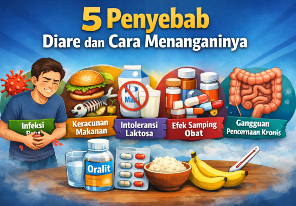 5 Penyebab Diare dan Cara Menanganinya