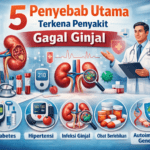 5 Penyebab Utama Terkena Penyakit Gagal Ginjal
