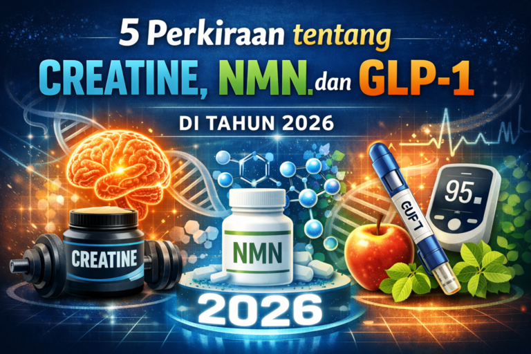5 Perkiraan tentang Creatine, NMN, dan GLP-1