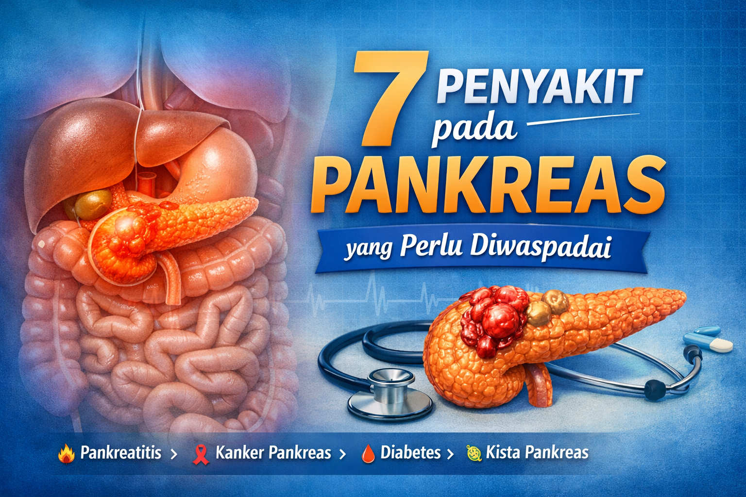 7 Penyakit pada Pankreas yang Perlu Diwaspadai