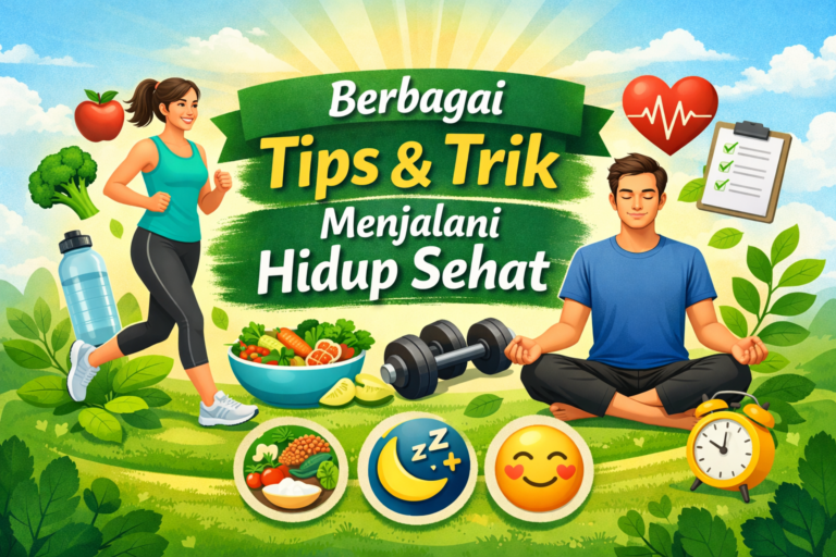Berbagai Tips & Trik Menjalani Hidup Sehat
