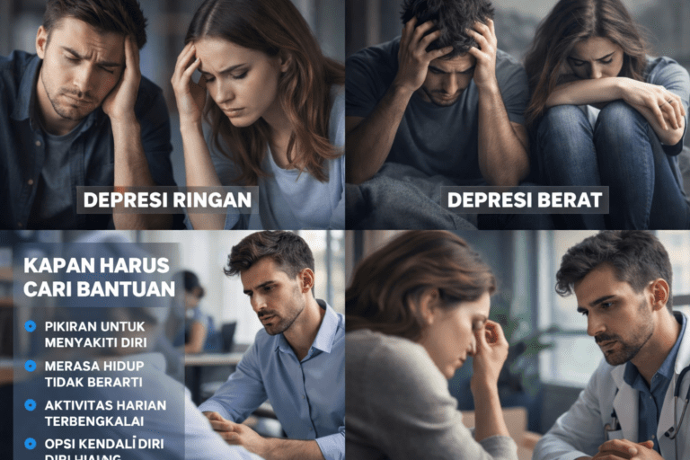 Depresi Ringan vs Berat