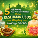 5 Hal Penting Yang Perlu Diperhatikan Untuk Kesehatan Usus Menjelang Hari Raya Idul Fitri