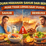 4 Panduan Makanan Sahur dan Berbuka Agar Tidak Lemas Saat Puasa