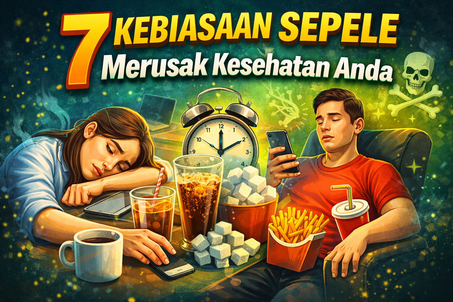 7 Kebiasaan Sepele yang Diam-Diam Merusak Kesehatan Anda