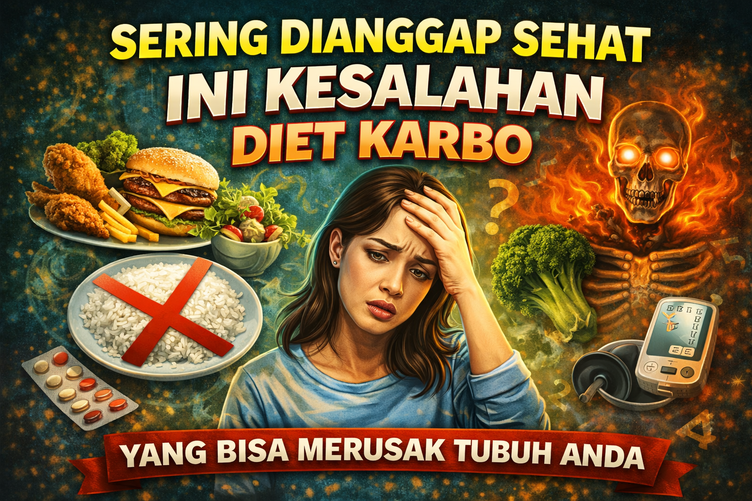 Sering Dianggap Sehat, Ini 5 Kesalahan Diet Karbo yang Bisa Merusak Tubuh Anda