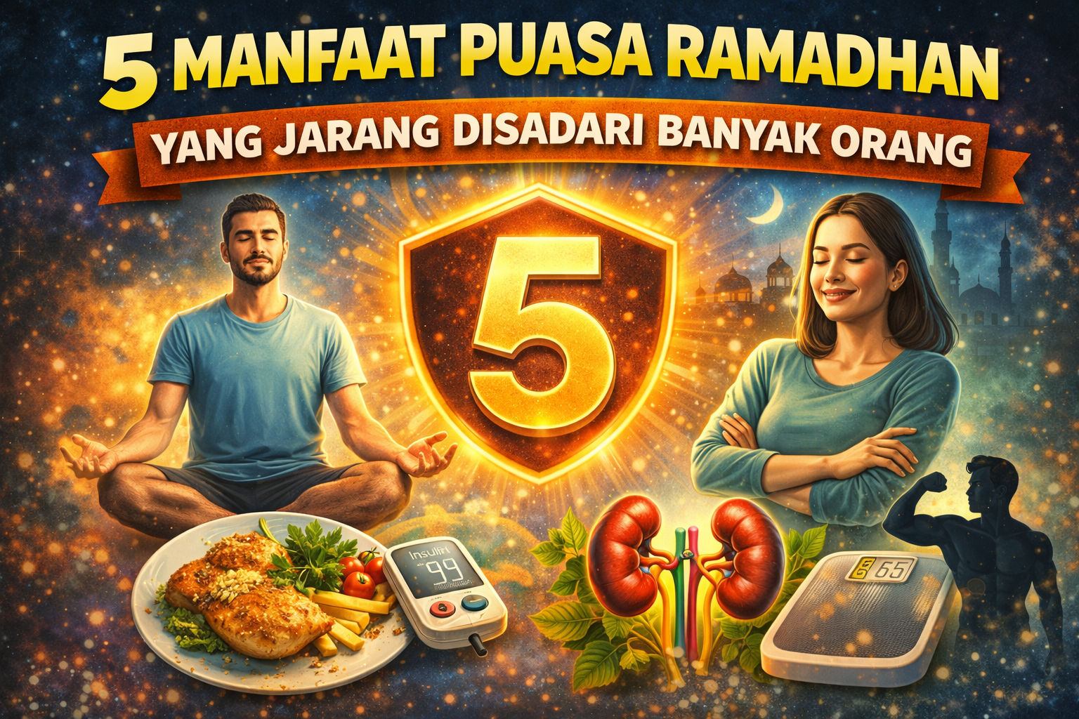 5 Manfaat Puasa Ramadhan yang Jarang Disadari Banyak Orang