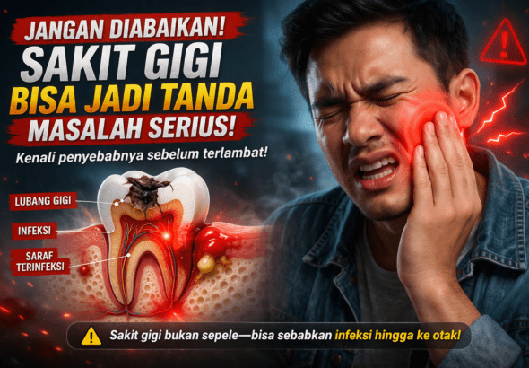 Jangan Diabaikan! Sakit Gigi Bisa Jadi Tanda Masalah Serius