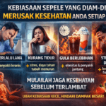 6 Kebiasaan Sepele yang Diam-Diam Merusak Kesehatan Anda Setiap Hari