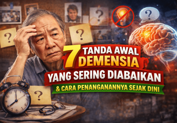7 Tanda Awal Demensia yang Sering Diabaikan dan Cara Penanganannya Sejak Dini