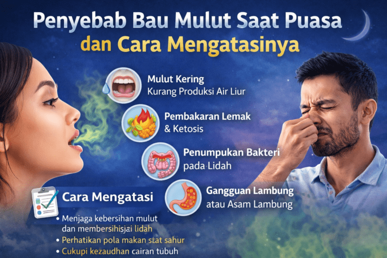Penyebab Bau Mulut Saat Puasa dan Cara Mengatasinya