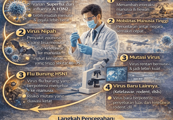 Penyakit Virus Baru yang Mulai Diperhatikan Dunia Kesehatan