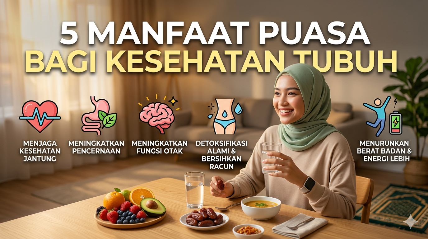 5 Manfaat Puasa bagi Kesehatan Tubuh