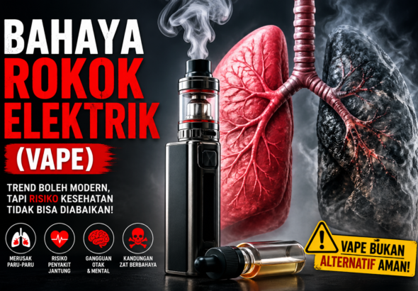 Bahaya Rokok Elektrik (Vape)