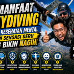 7 Manfaat Skydiving untuk Kesehatan Mental dan Sensasi Seru yang Bikin Nagih
