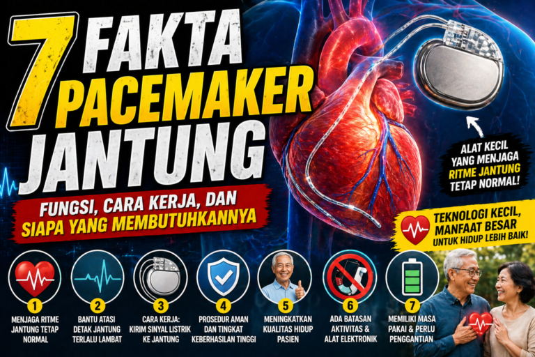 7 Fakta Pacemaker Jantung: Fungsi, Cara Kerja, dan Siapa yang Membutuhkannya