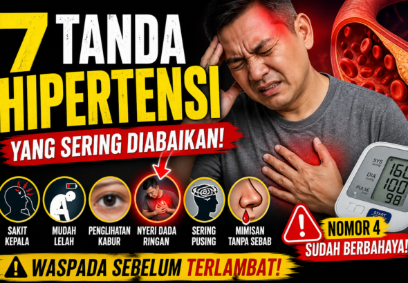 7 Tanda Darah Tinggi yang Sering Diabaikan, Nomor 4 Sudah Berbahaya!