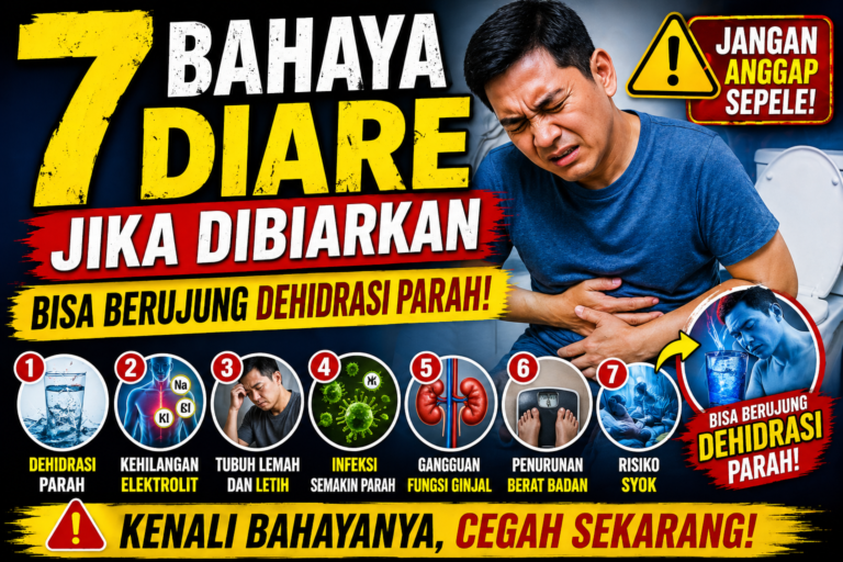 7 Bahaya Diare Jika Dibiarkan, Bisa Berujung Dehidrasi Parah