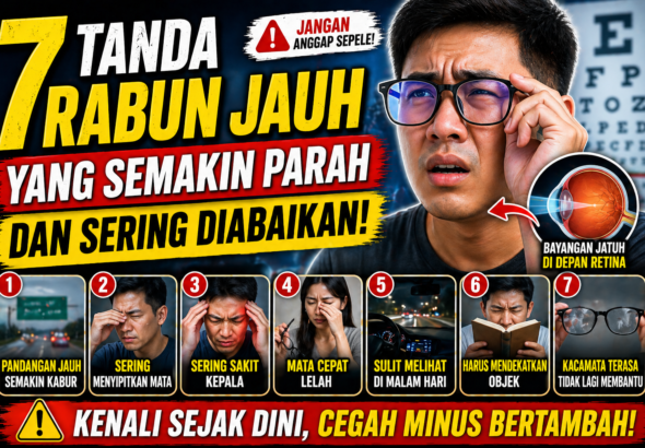 7 Tanda Rabun Jauh yang Semakin Parah dan Sering Diabaikan