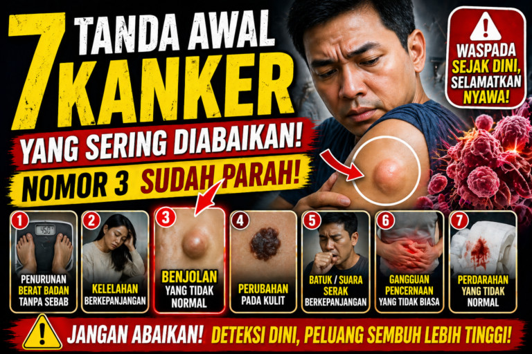 7 Tanda Awal Kanker yang Sering Diabaikan, Nomor 3 Sudah Parah!